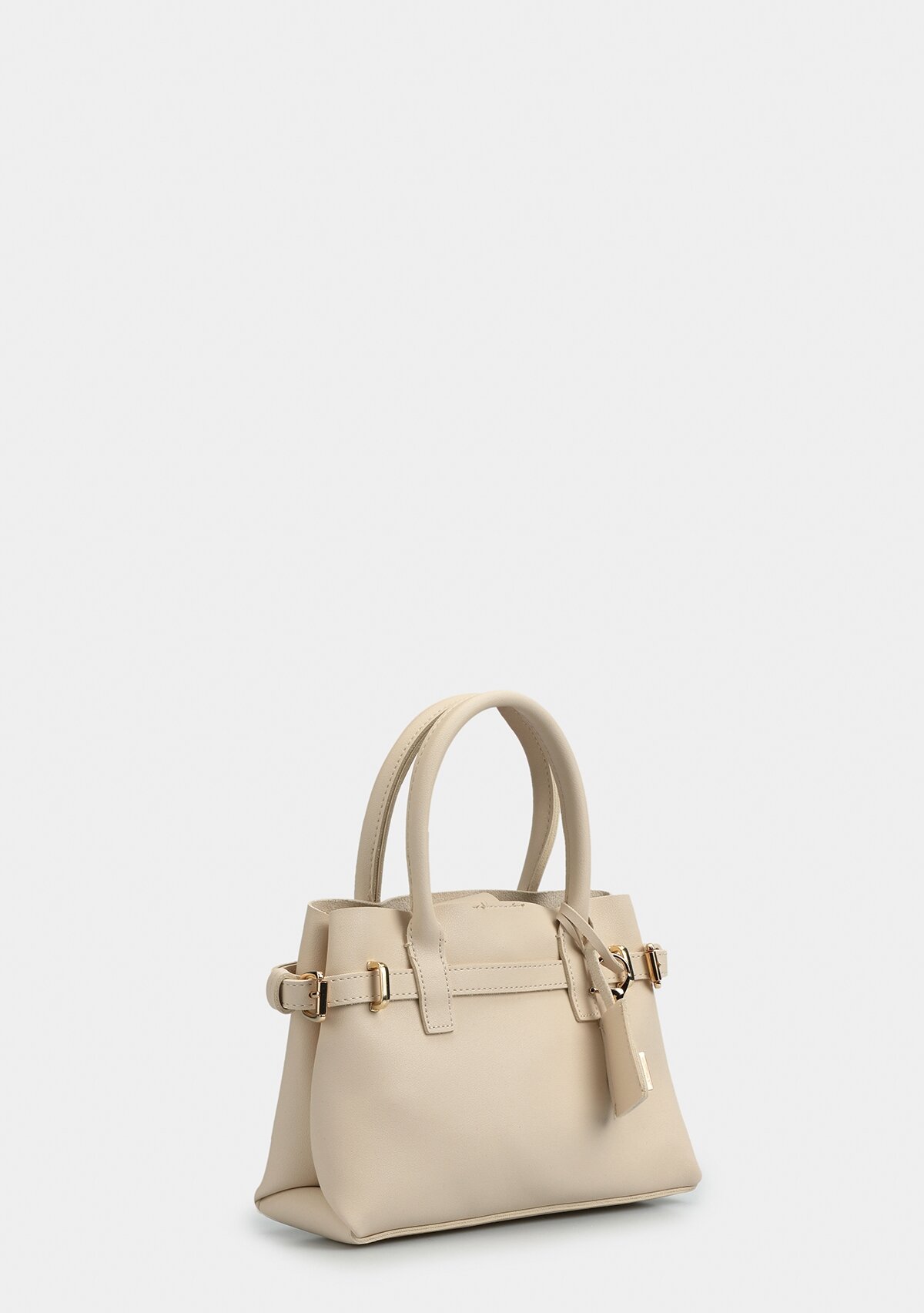 Krem Kadın Omuz Çantası