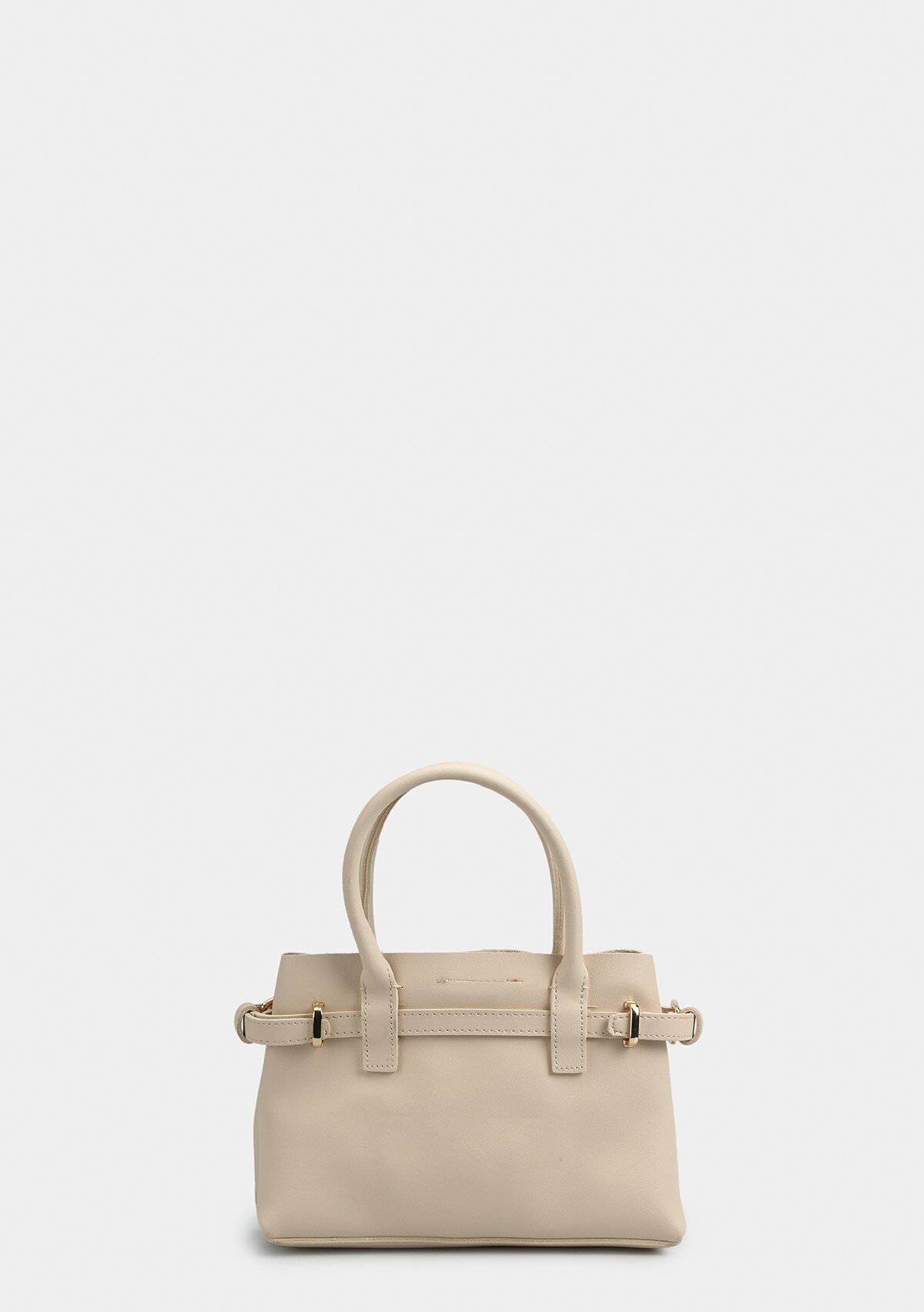 Krem Kadın Omuz Çantası