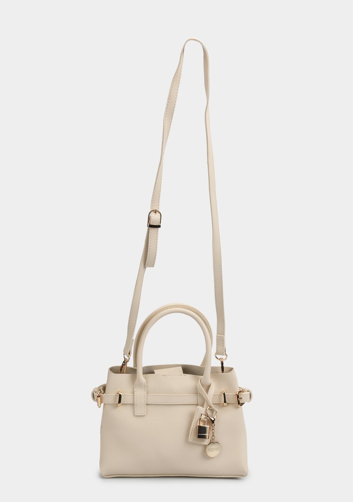 Krem Kadın Omuz Çantası