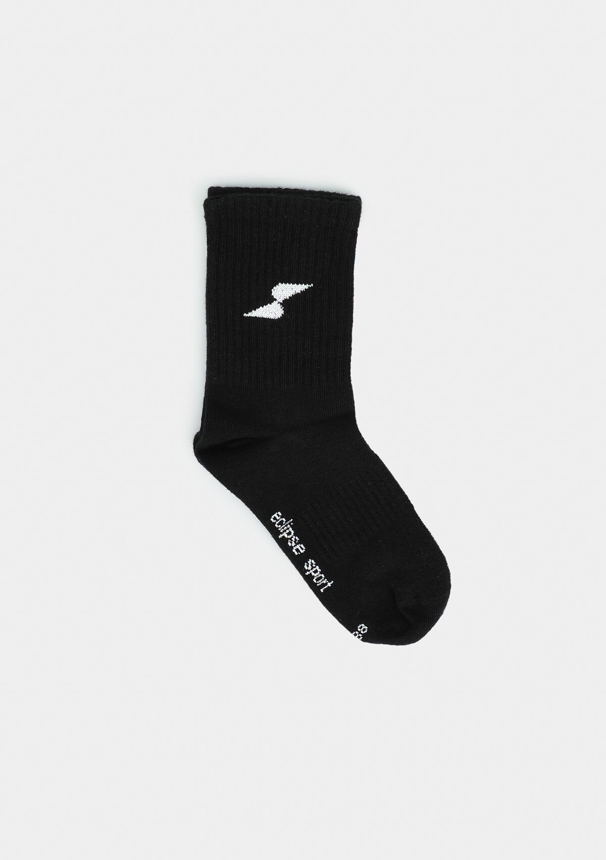 Siyah  Eclipse Sport ES002 Siyah Tenis Tekli Çorap