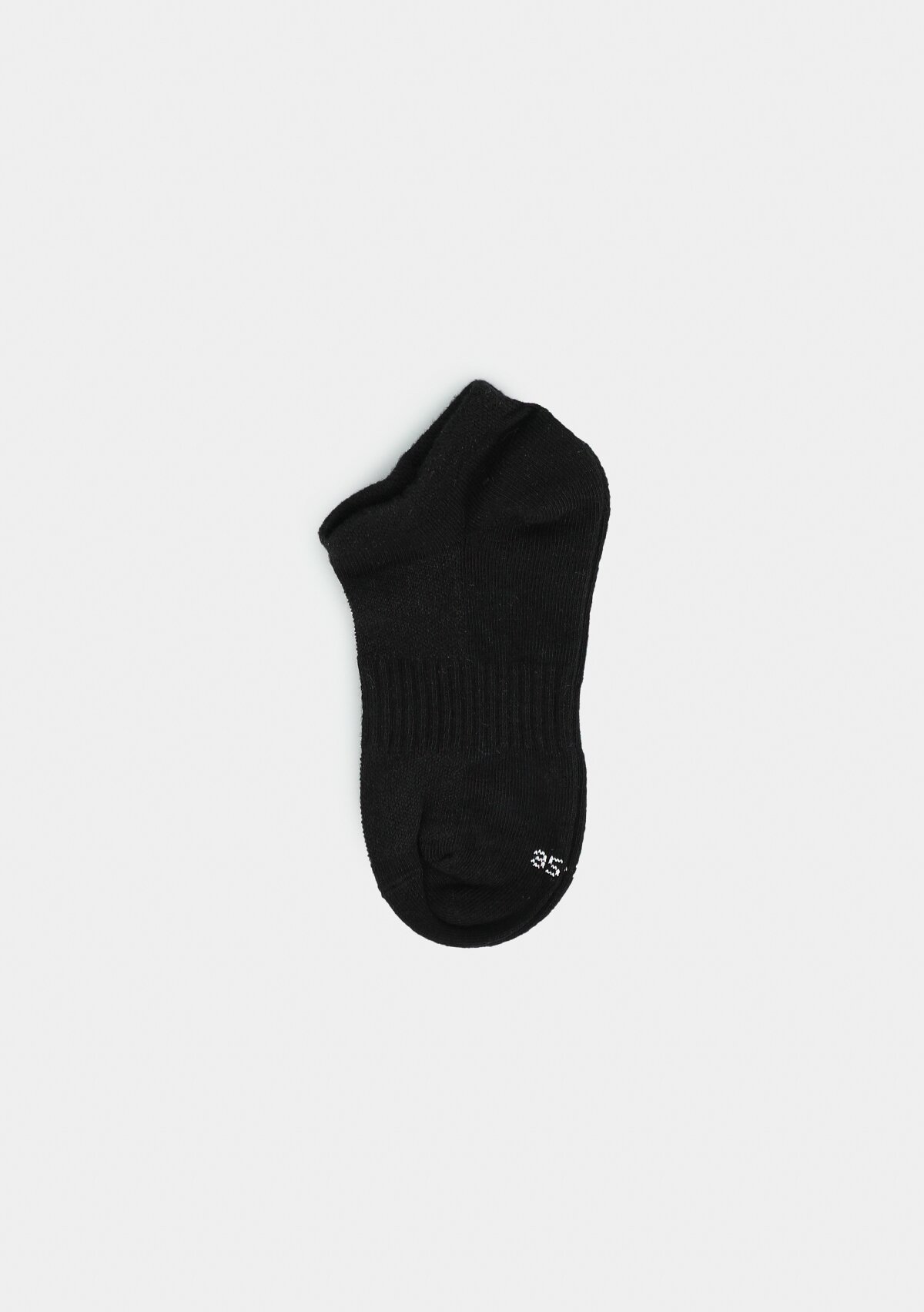 Siyah  Eclipse Sport ES003 Siyah Patik Tekli Çorap