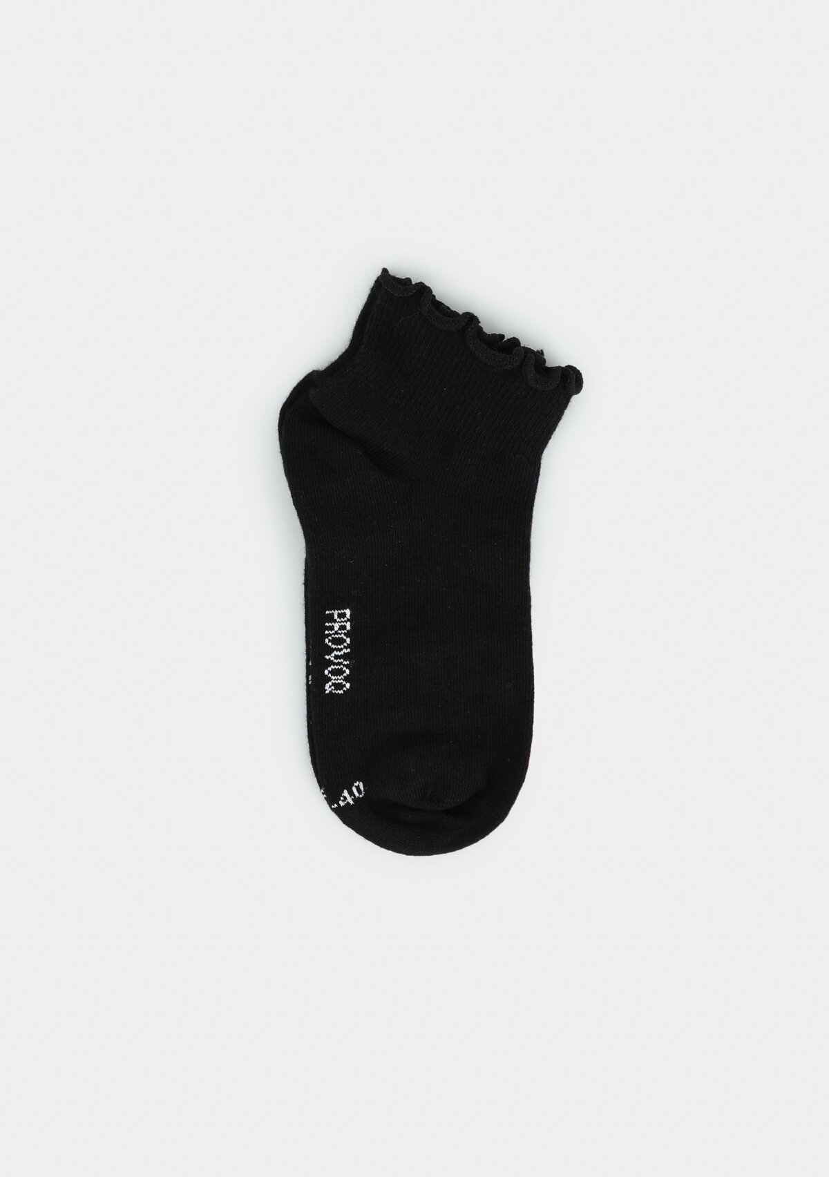 Siyah  Provoq PP01 Fırfırlı Siyah