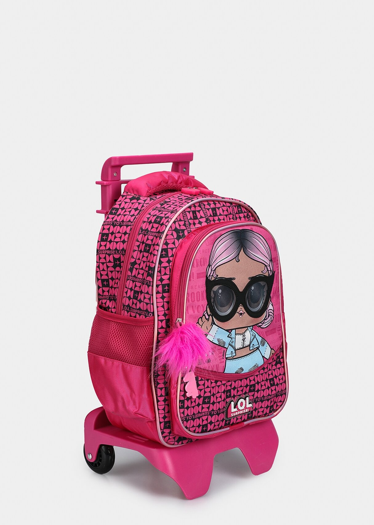 Pembe  LOL Surpise 2183 Pembe Çekçekli Okul Çantası