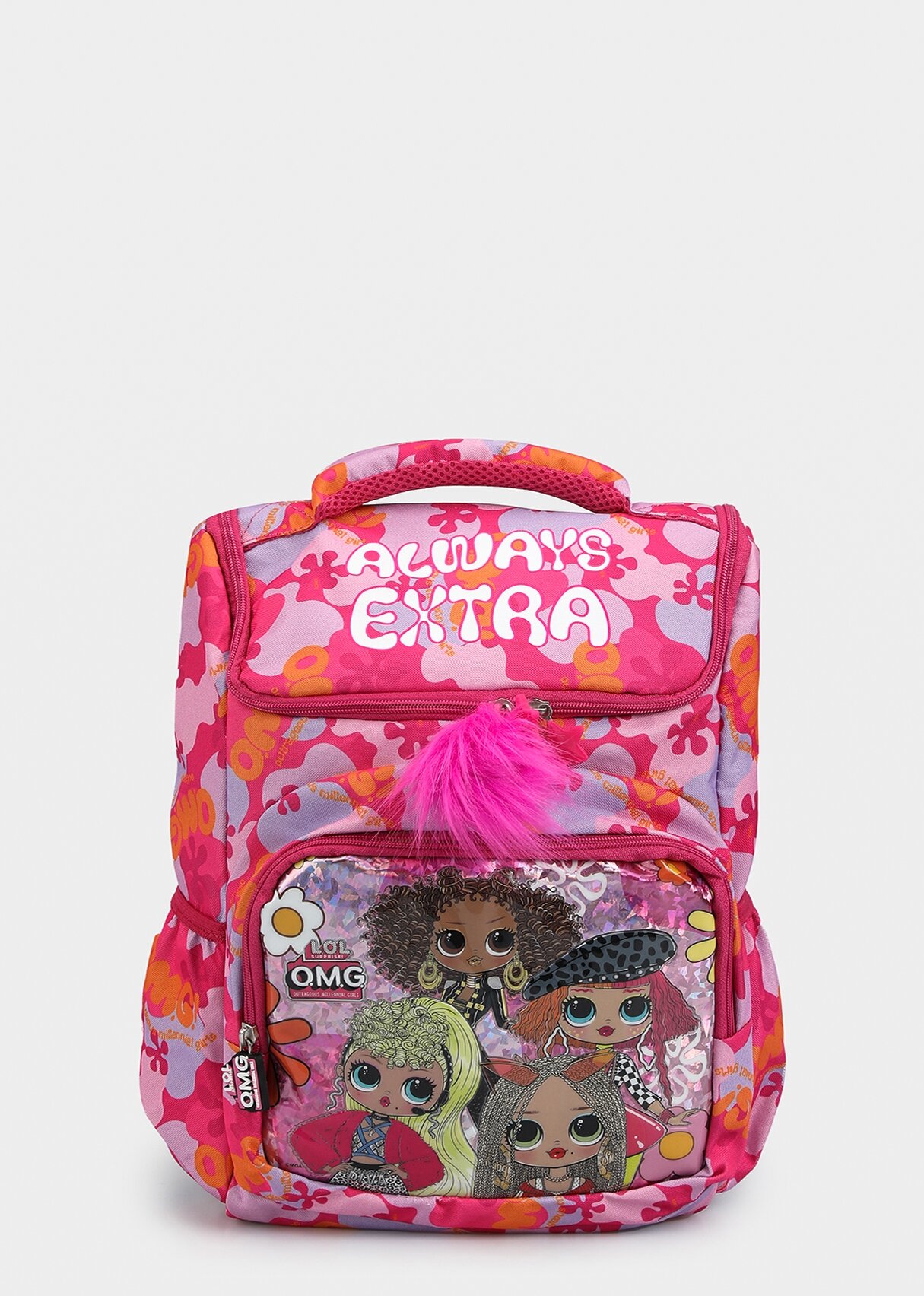 Pembe  LOL OMG 2197 Pembe Sırt Çantası