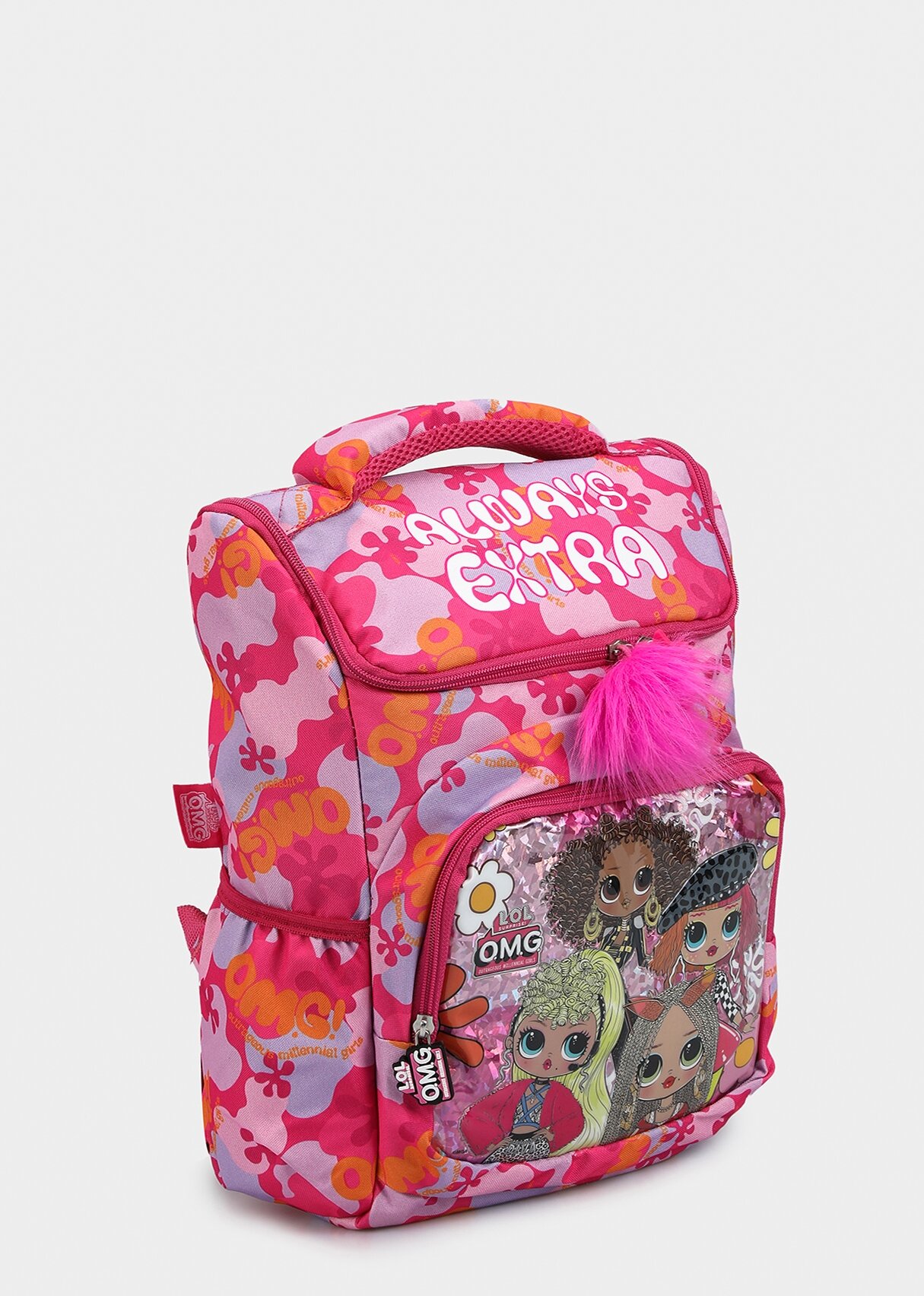 Pembe  LOL OMG 2197 Pembe Sırt Çantası