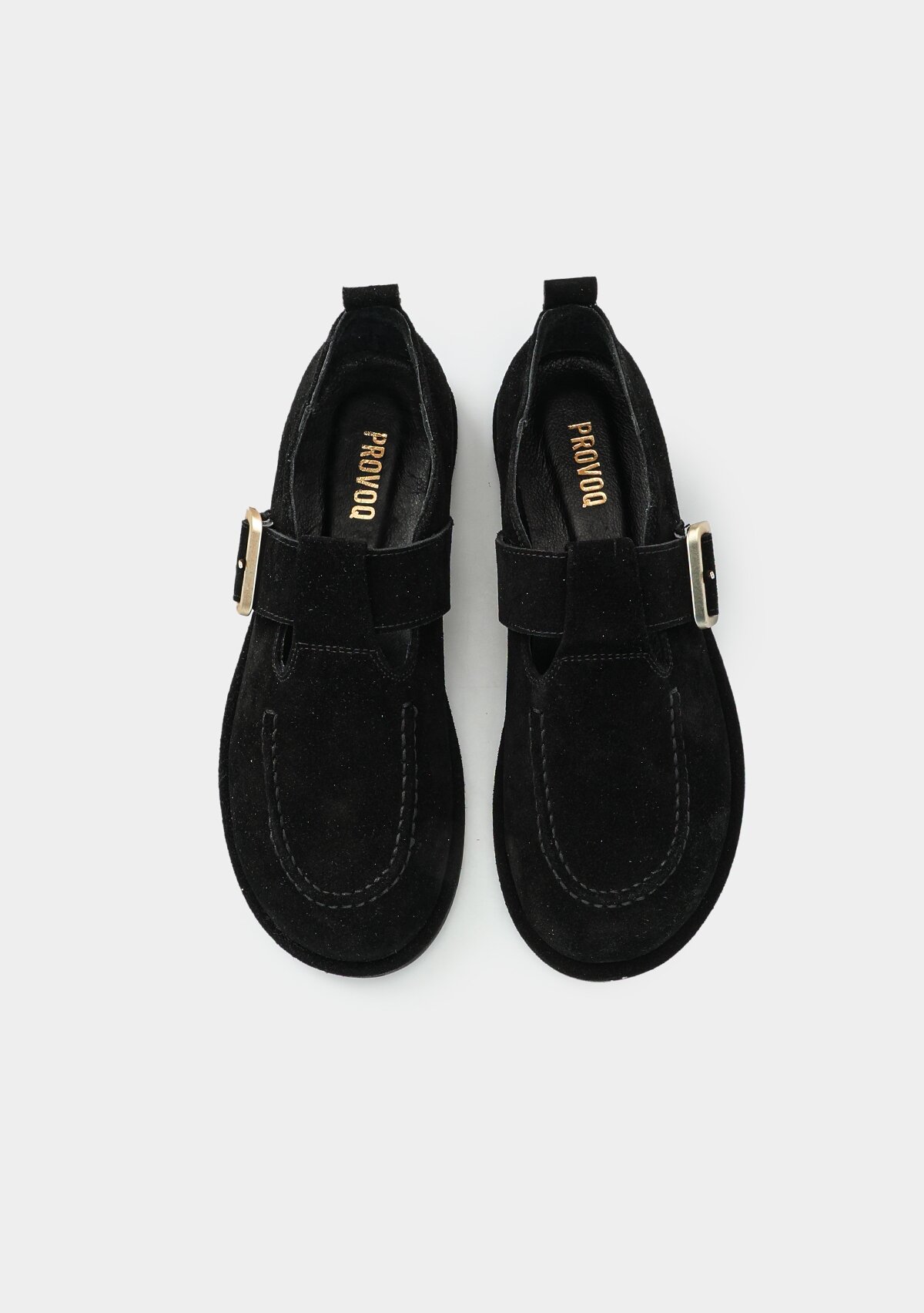 Siyah Deri Kadın Ayakkabı