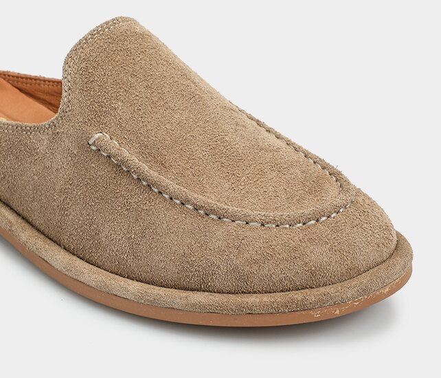 Vizon Deri Kadın Terlik