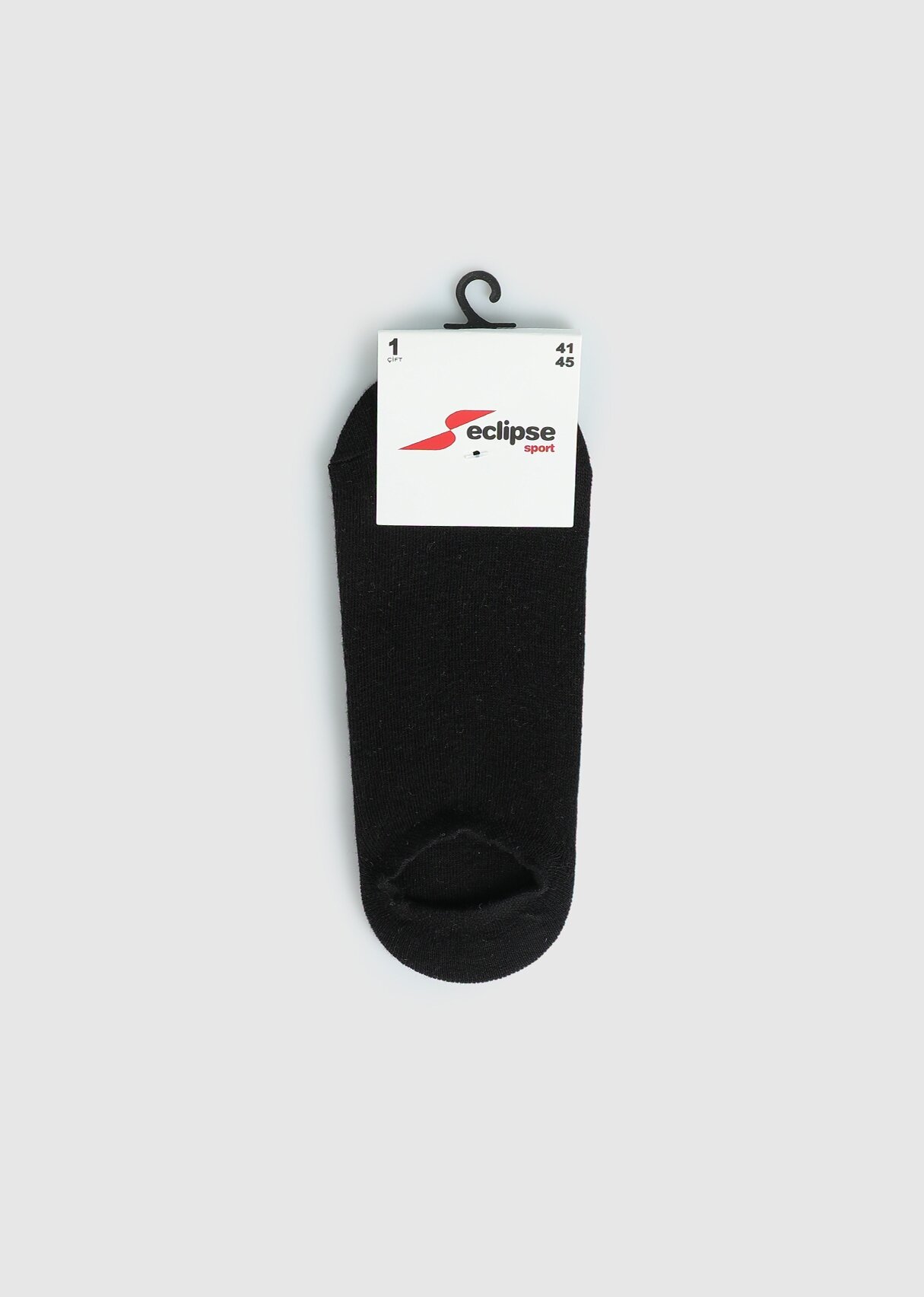 Siyah  Eclipse Sport ES001 Siyah Sneaker Tekli Çorap