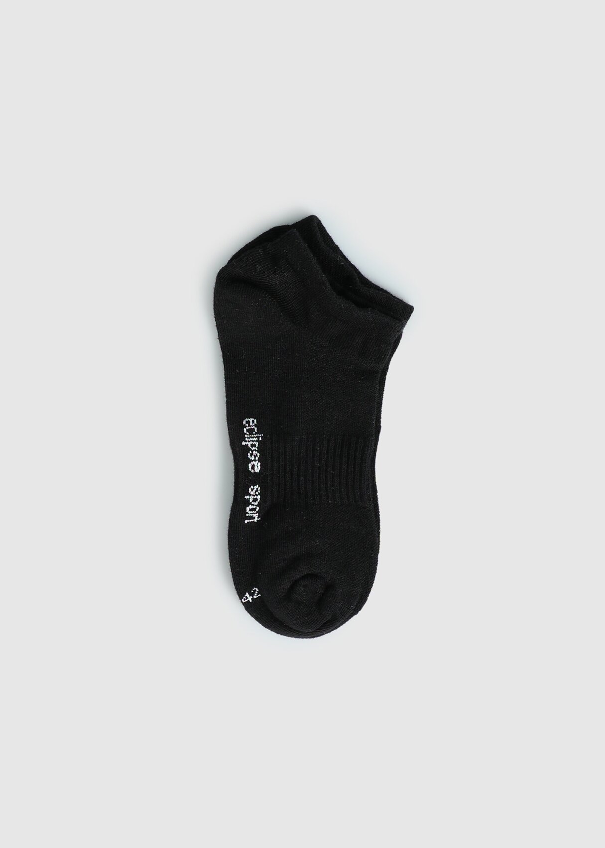 Siyah  Eclipse Sport ES003 Siyah Patik Tekli Çorap