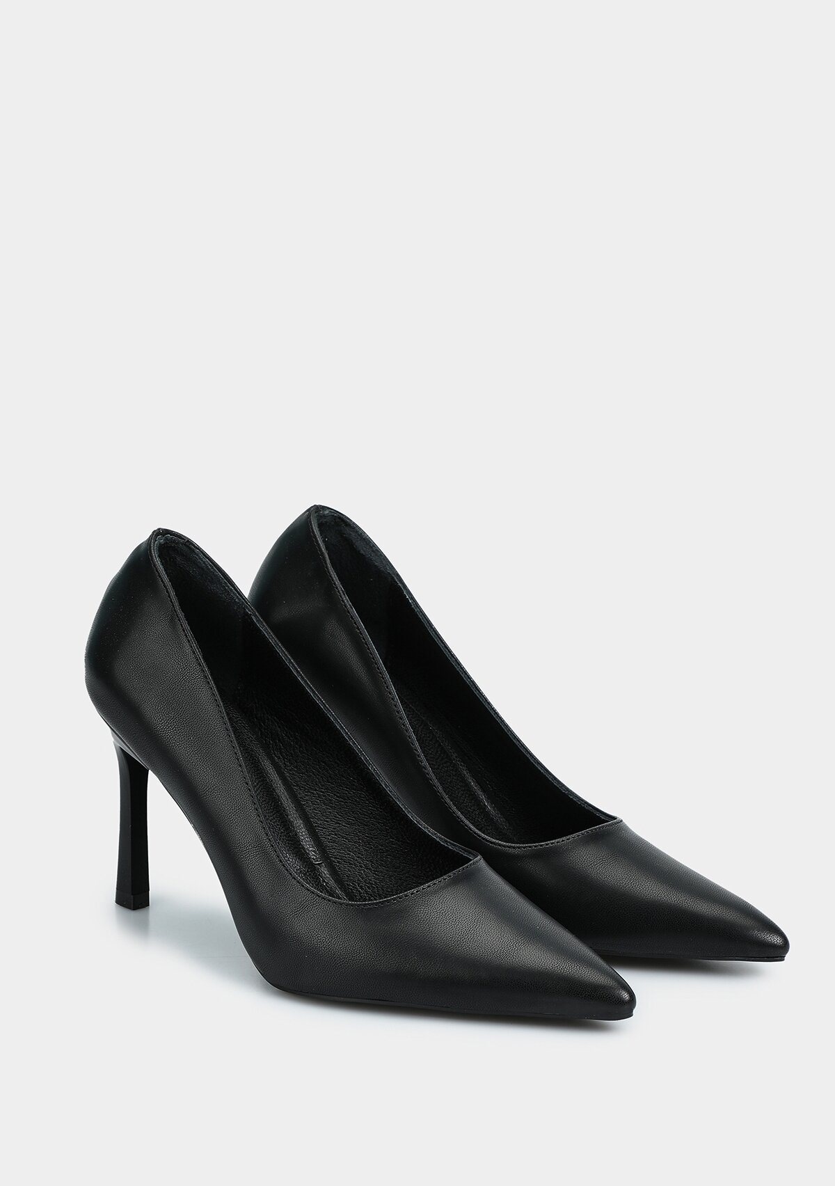 Siyah Kadın Stiletto