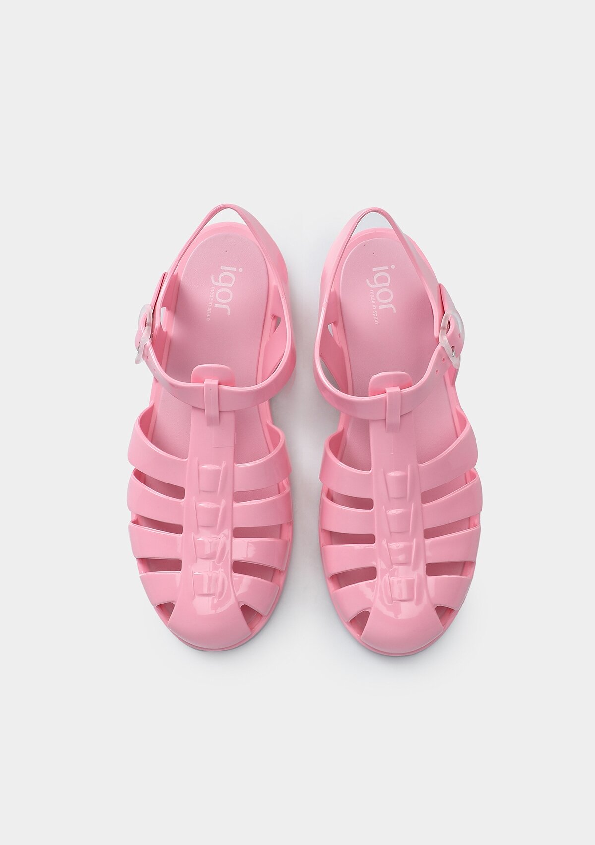 Pembe Kadın Düz Sandalet