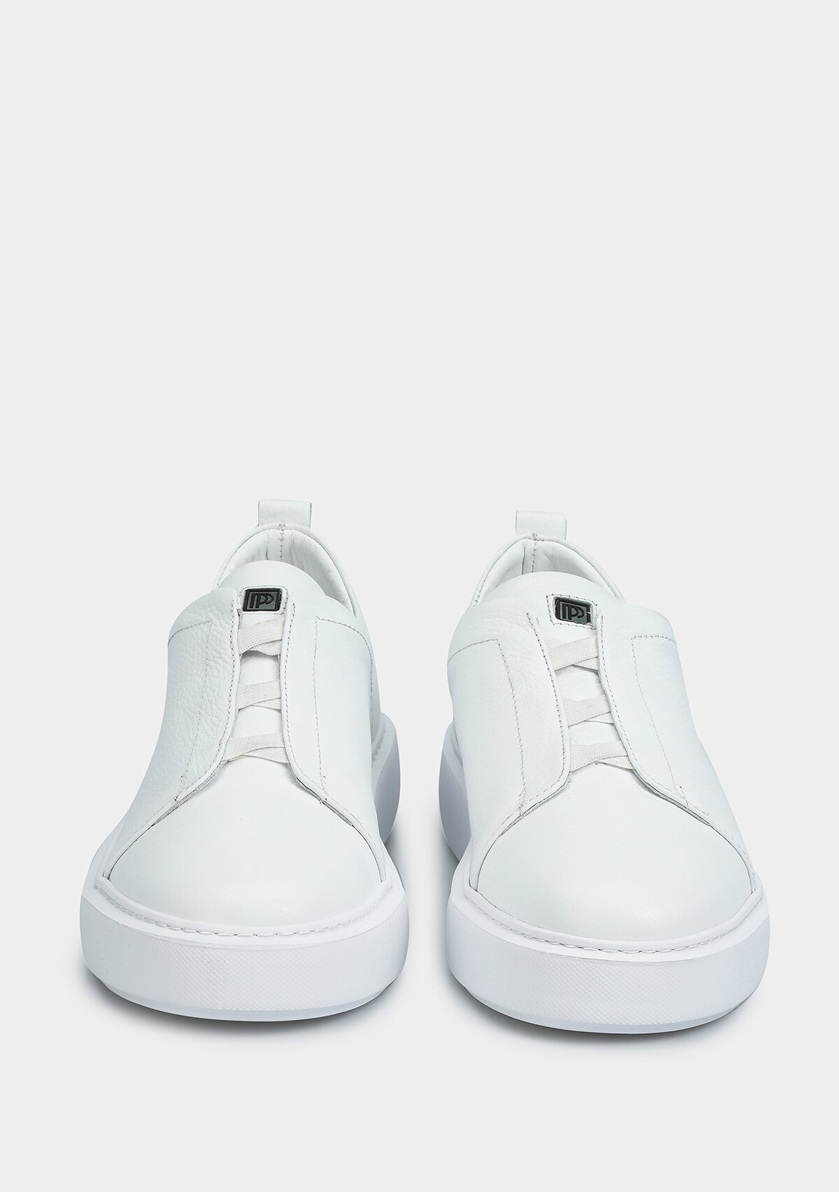 Beyaz Deri Erkek Sneaker