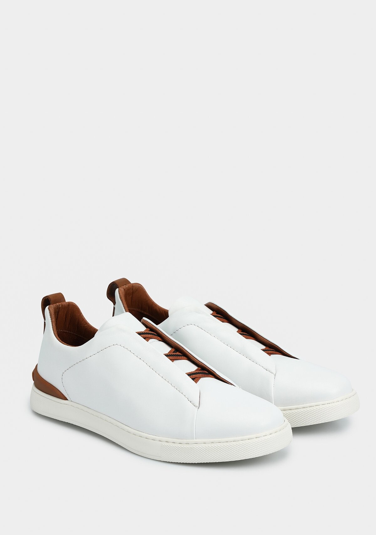 Beyaz Deri Erkek Sneaker