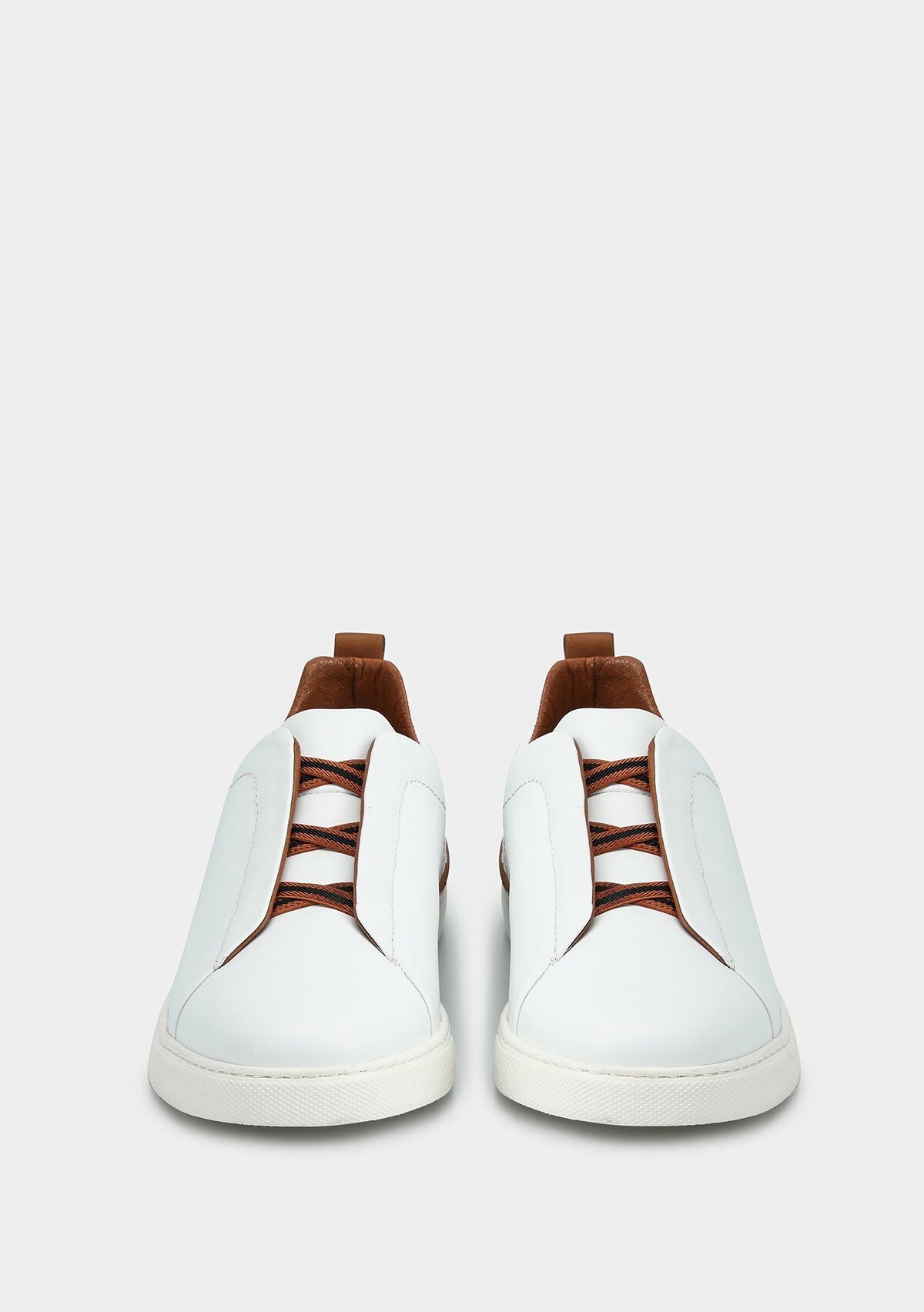 Beyaz Deri Erkek Sneaker