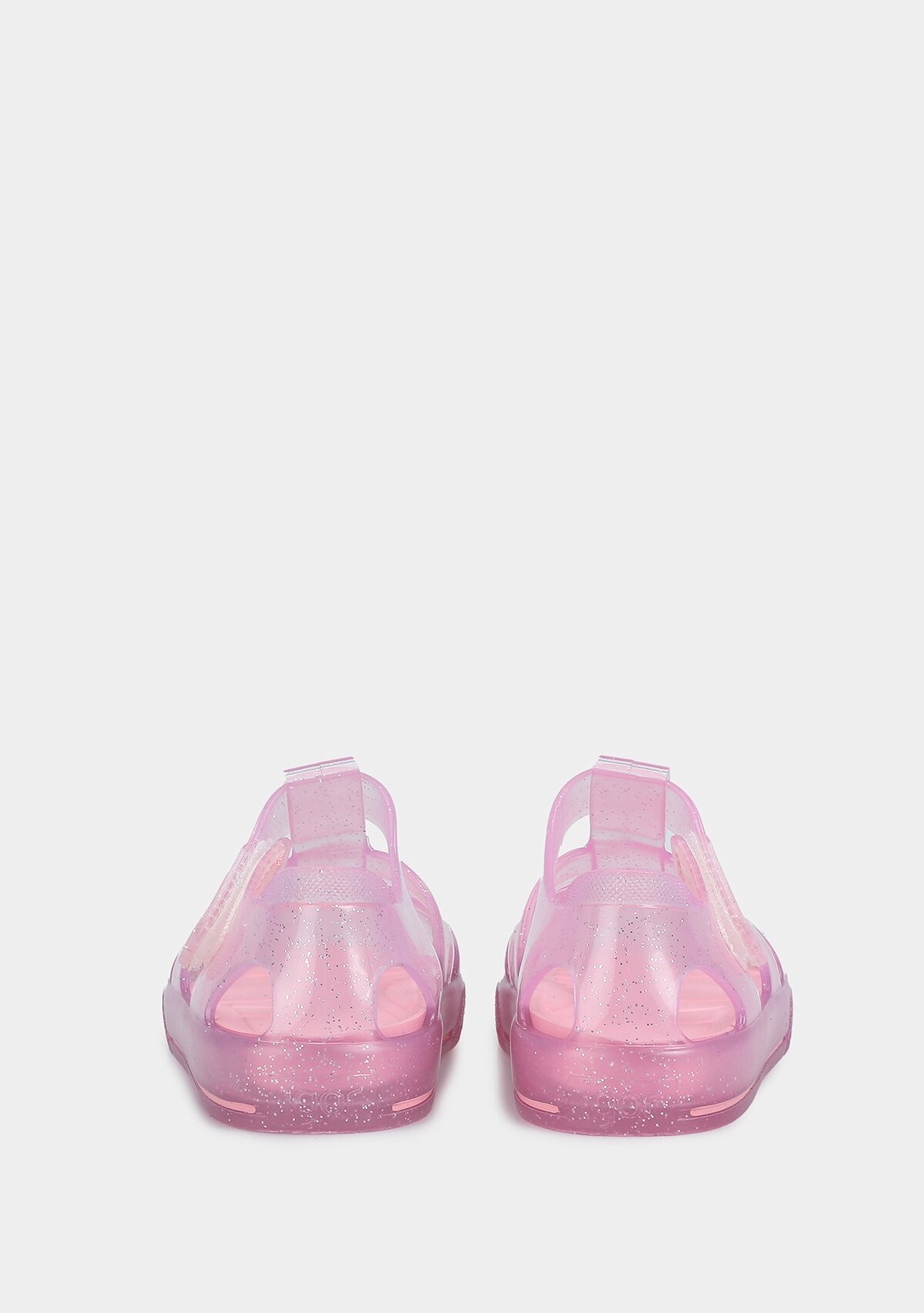 Pembe Kız Çocuk Düz Sandalet