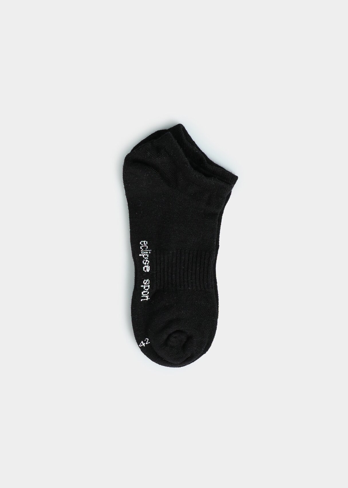 Siyah  Eclipse Sport ES003 Siyah Patik Tekli Çorap