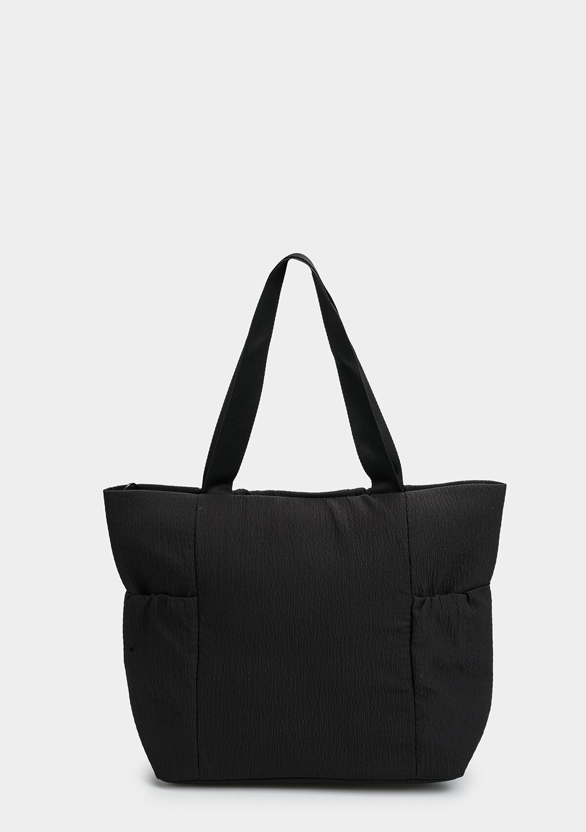 Up Shopper Siyah Kadın Omuz Çantası 9217801