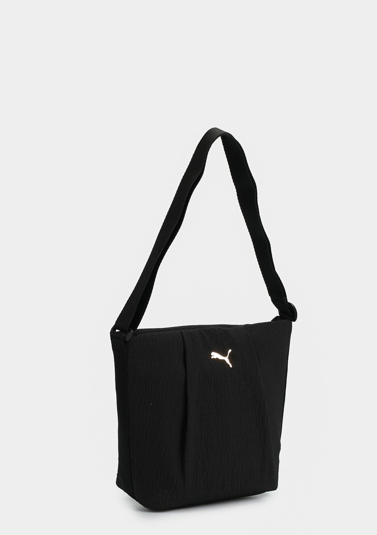 Up Zipped Siyah Kadın Omuz Çantası 9218101