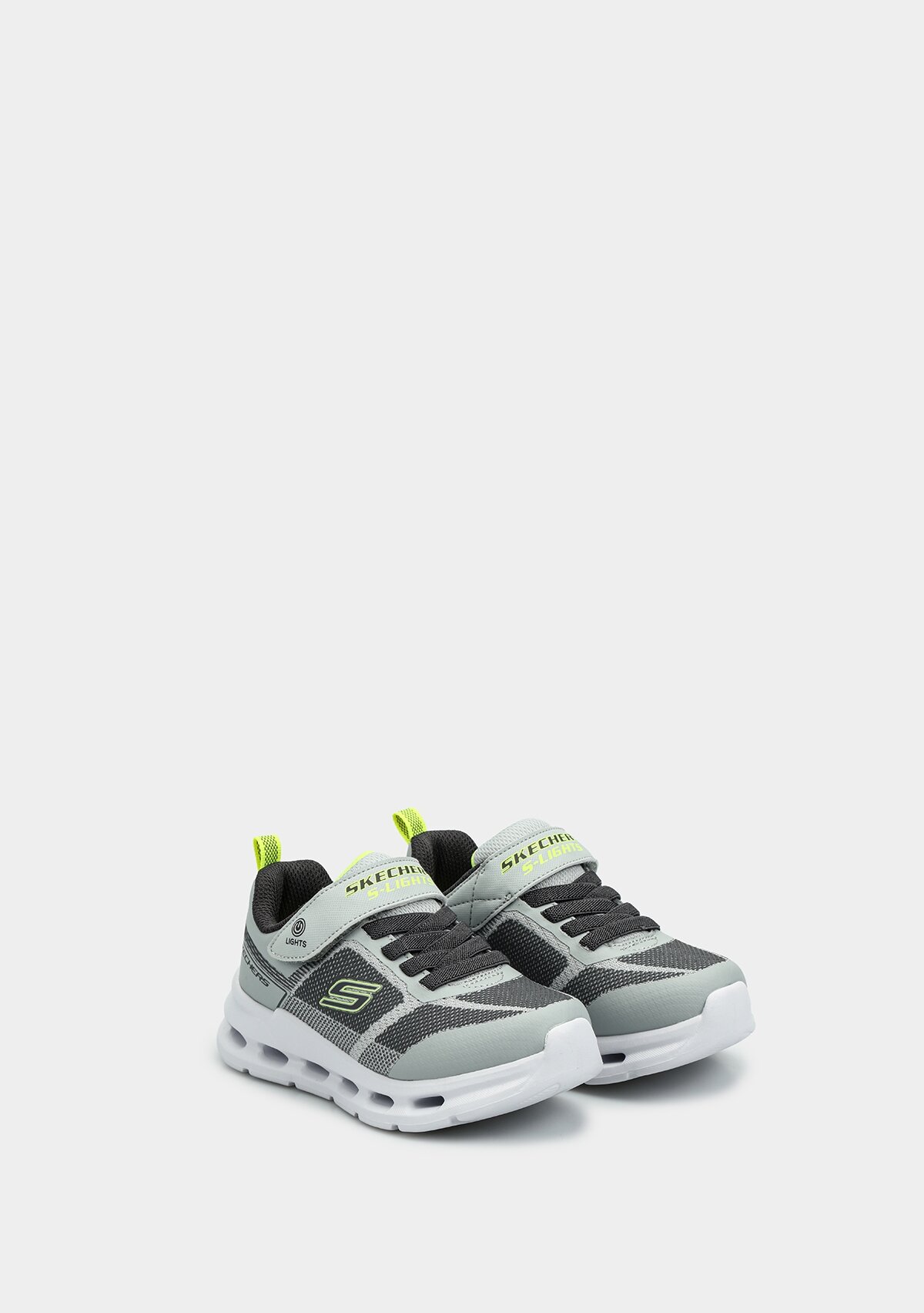 Glıde-Step Lıghts Gri Erkek Çocuk Sneaker 400240L Gylm
