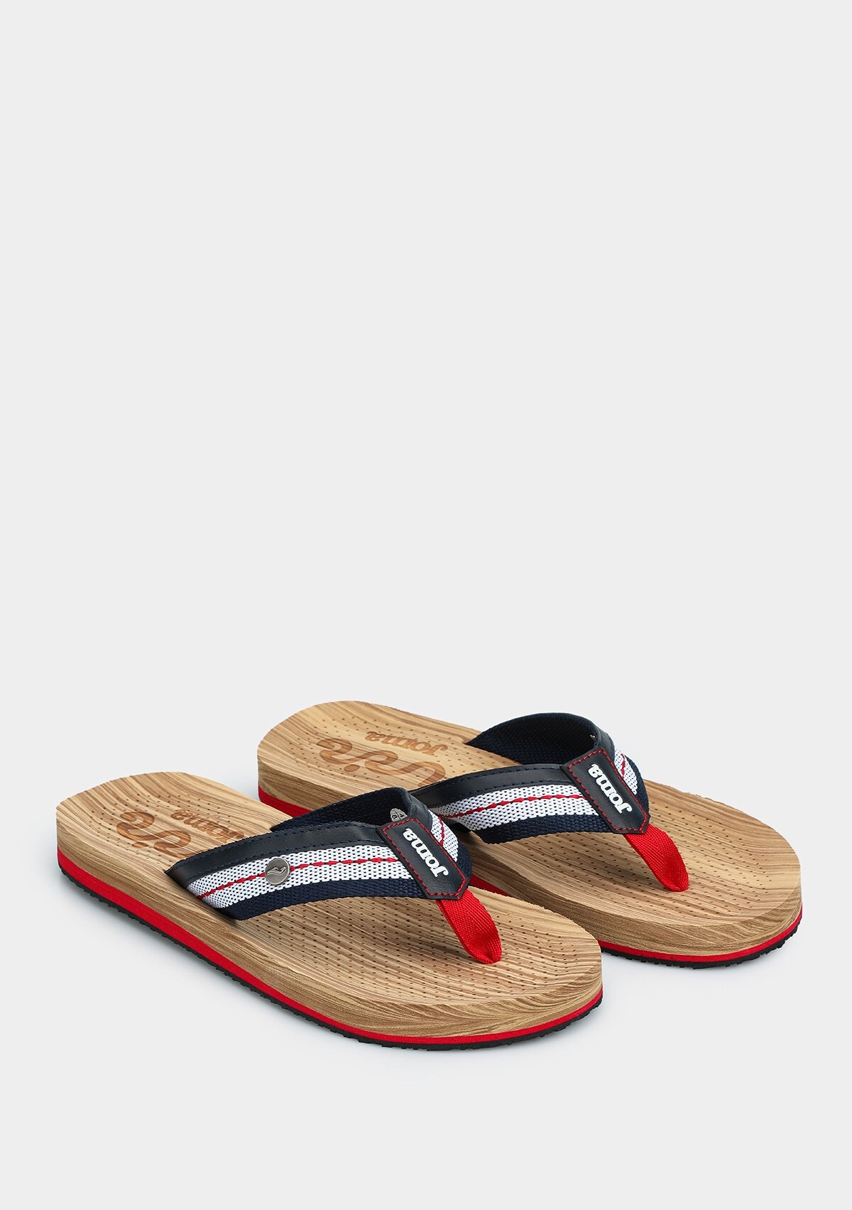 S.Florıda Men 2533 Marıno Rojo Lacivert Erkek Slıpper Sflors2533 