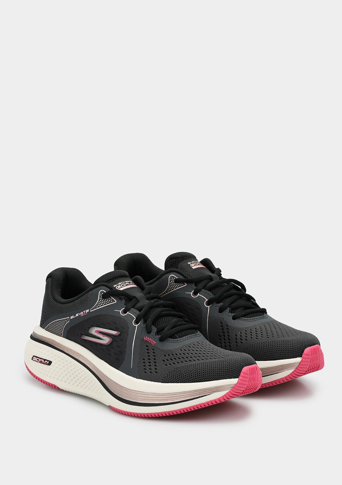 Bkpk Go Run Elevate 2.0 Quartz Siyah Kadın Koşu Ayakkabısı 129005 