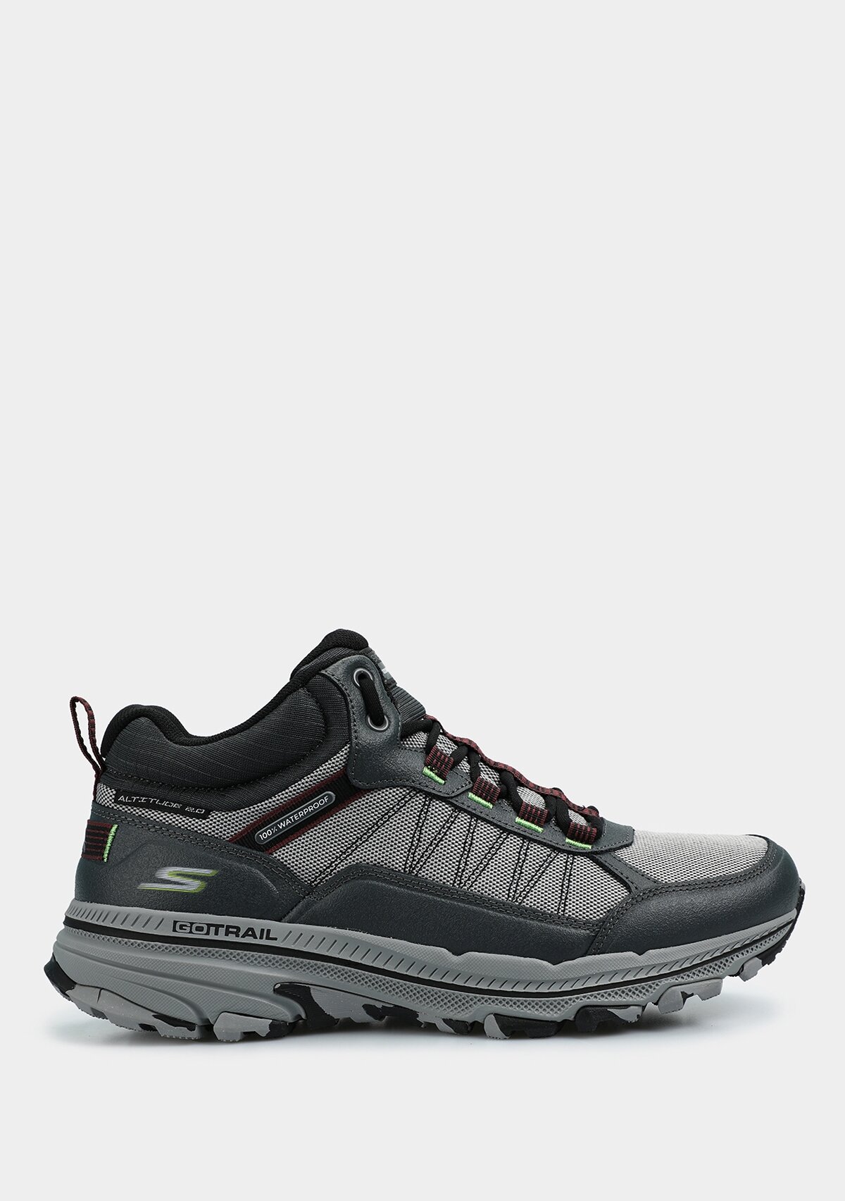 Gry Go Run Trail Altitude 2.0 - Splashproof Gri Erkek Koşu Ayakkabısı 220759 