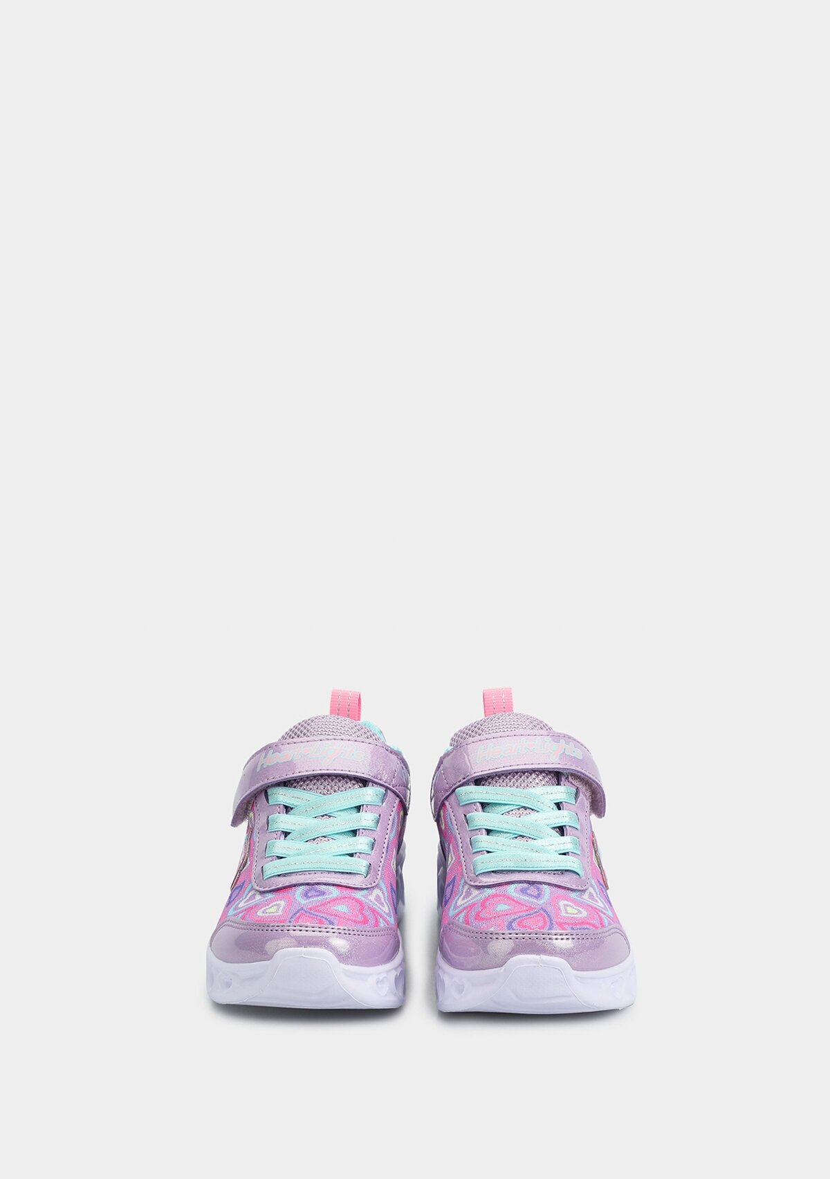 Heart Lights Boogie Love Renkli Kız Çocuk Sneaker 303257Llvmt