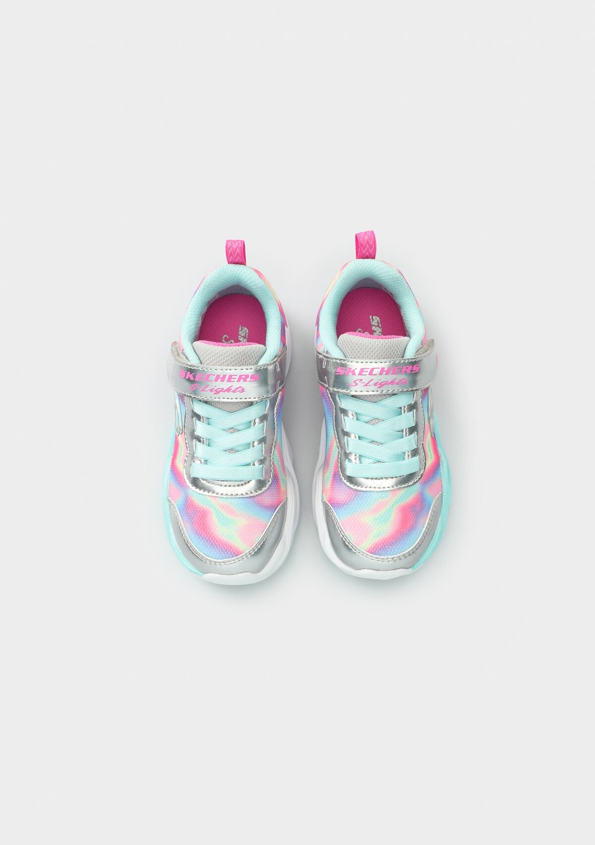 Twisty Glow Sorbet Swirl Gümüş Kız Çocuk Sneaker 303716Lsmlt
