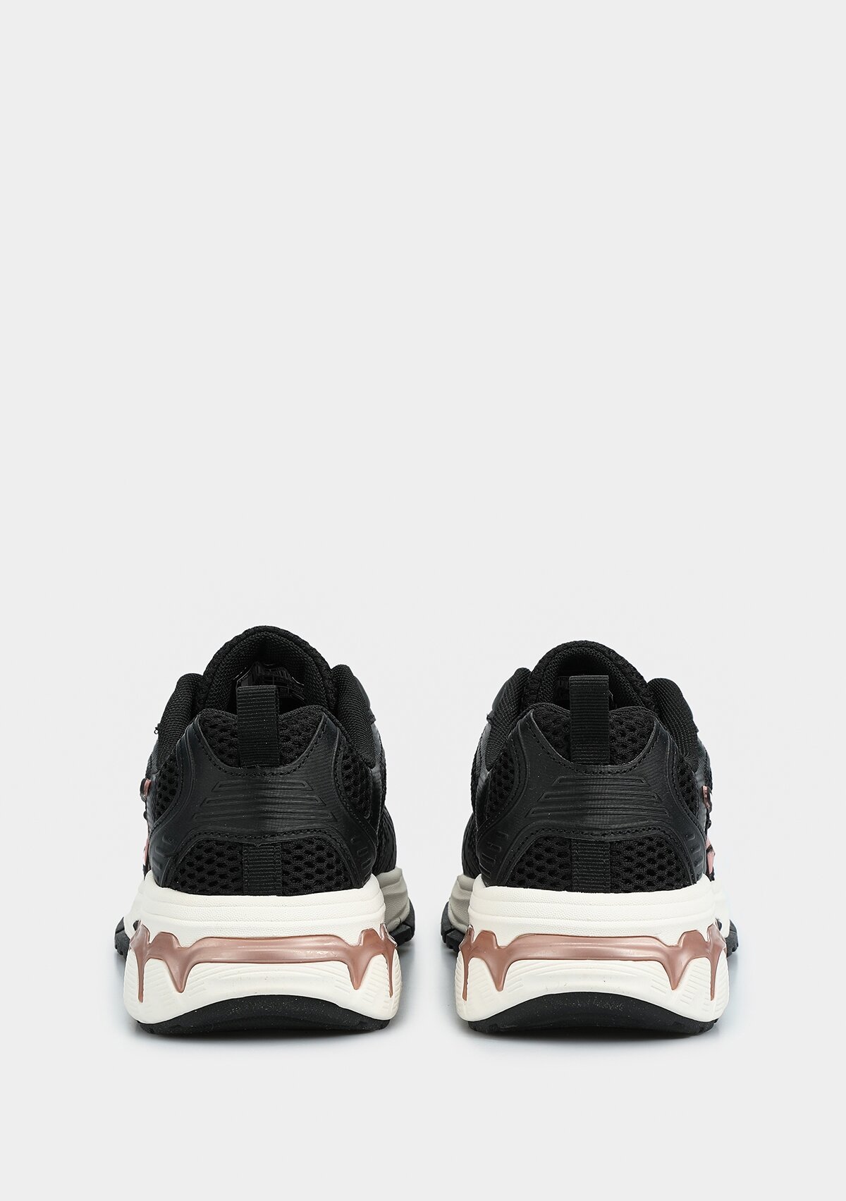 Chuck Siyah Deri Kadın Sneaker