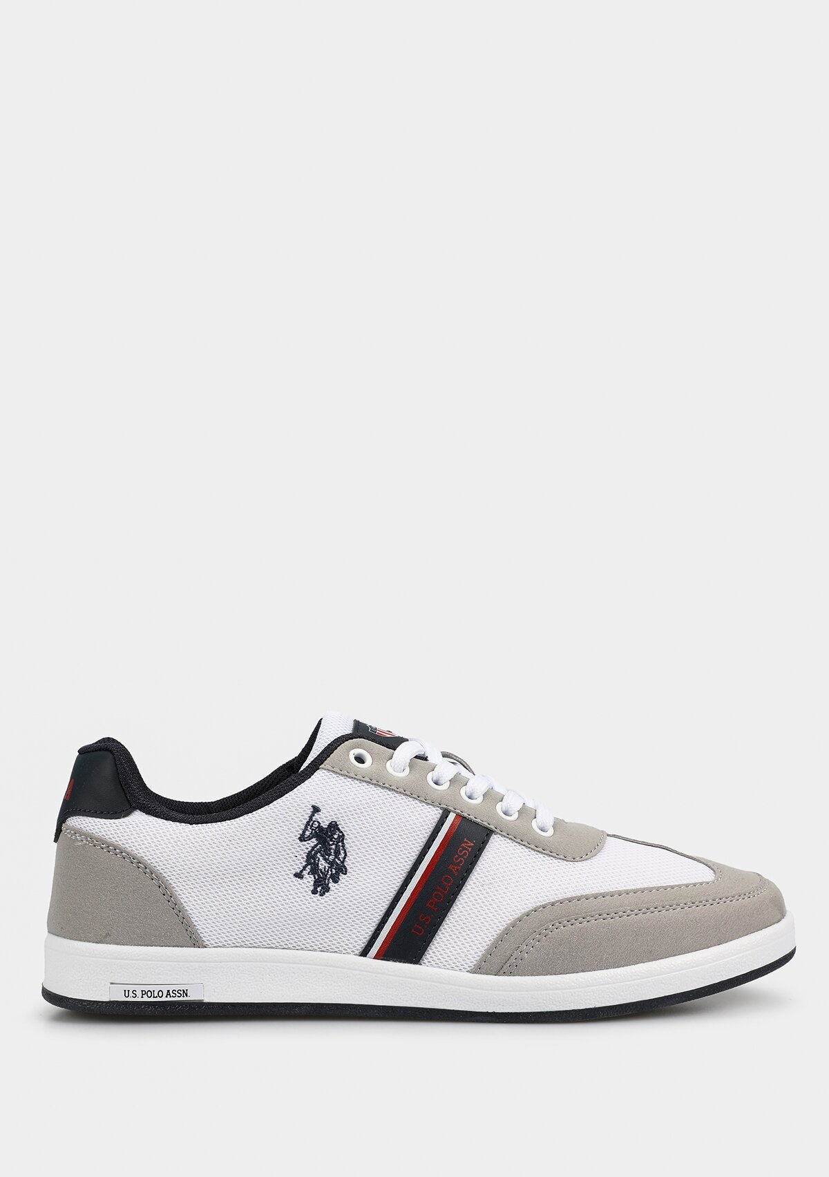 Kares Beyaz Erkek Sneaker