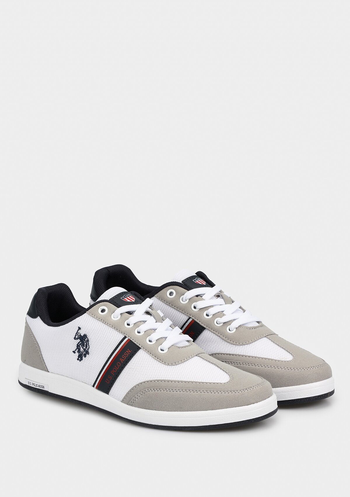 Kares Beyaz Erkek Sneaker