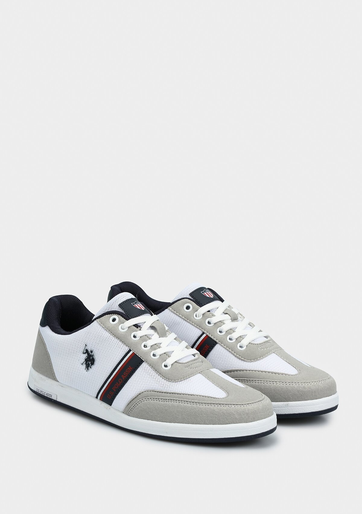 Kares Beyaz Erkek Sneaker