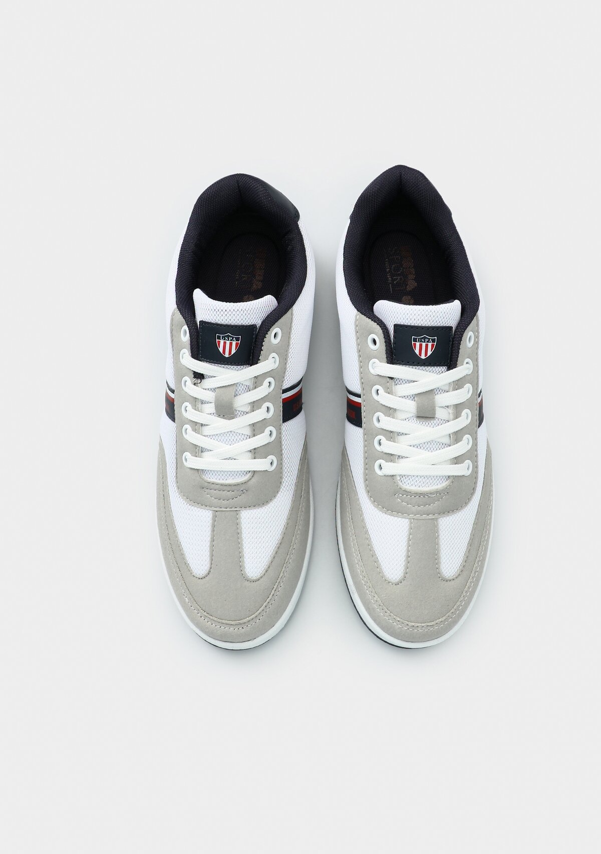 Kares Beyaz Erkek Sneaker