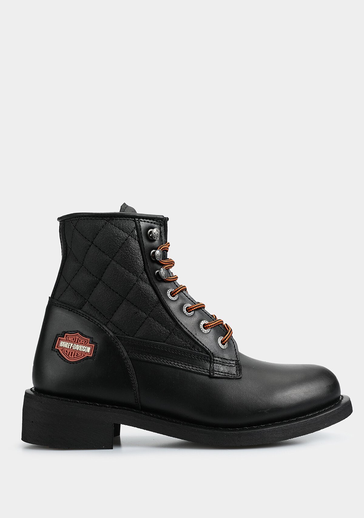 Harley Davidson 025M100699 NEW WORKER MID BLACK // YAĞLI DERİ