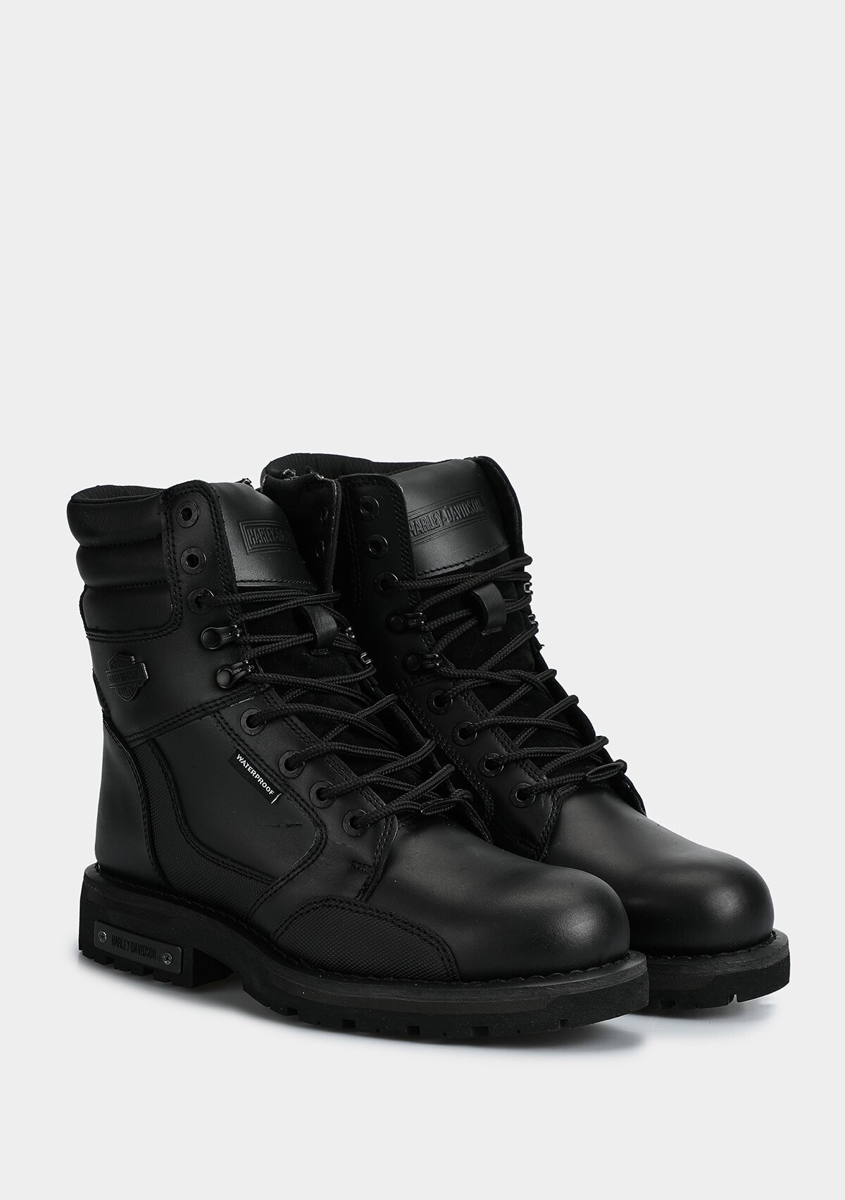Harley Davidson 025M100725 PUTNAM WP-B BLACK // DERİ