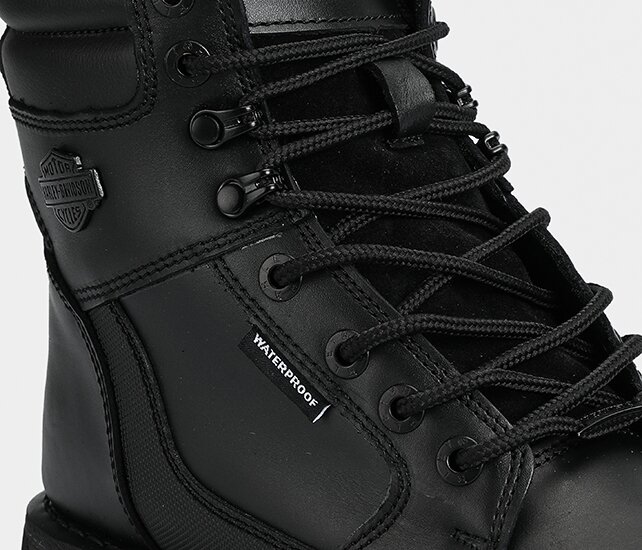 Harley Davidson 025M100725 PUTNAM WP-B BLACK // DERİ