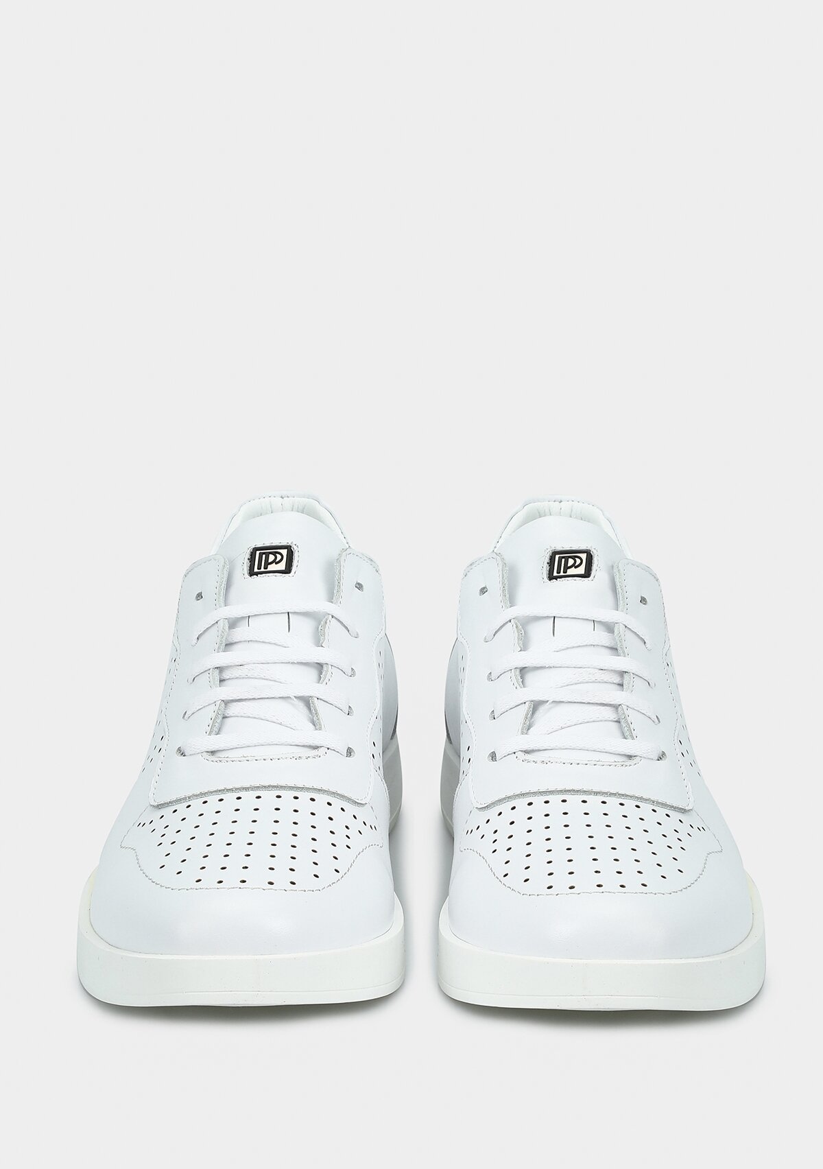 Beyaz Deri Erkek Sneaker
