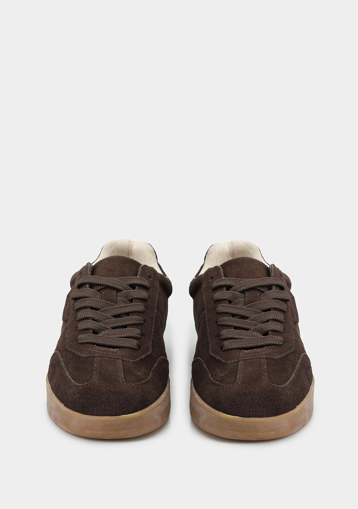PELE Kahve Deri Erkek Sneaker