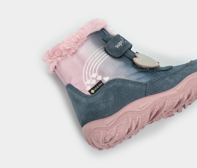 Pembe Deri Kız Çocuk Outdoor Bot