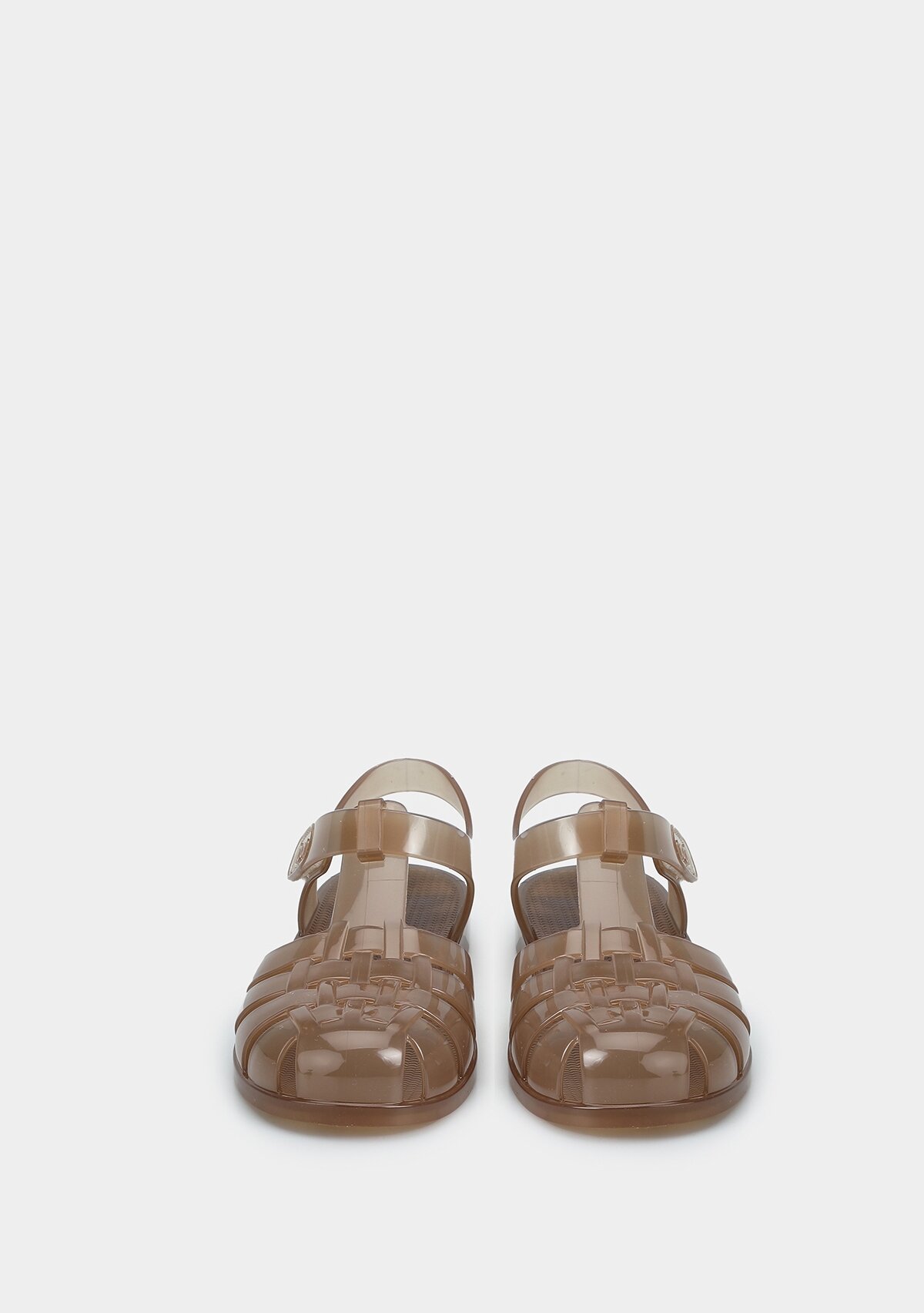 Kahve  Düz Sandalet
