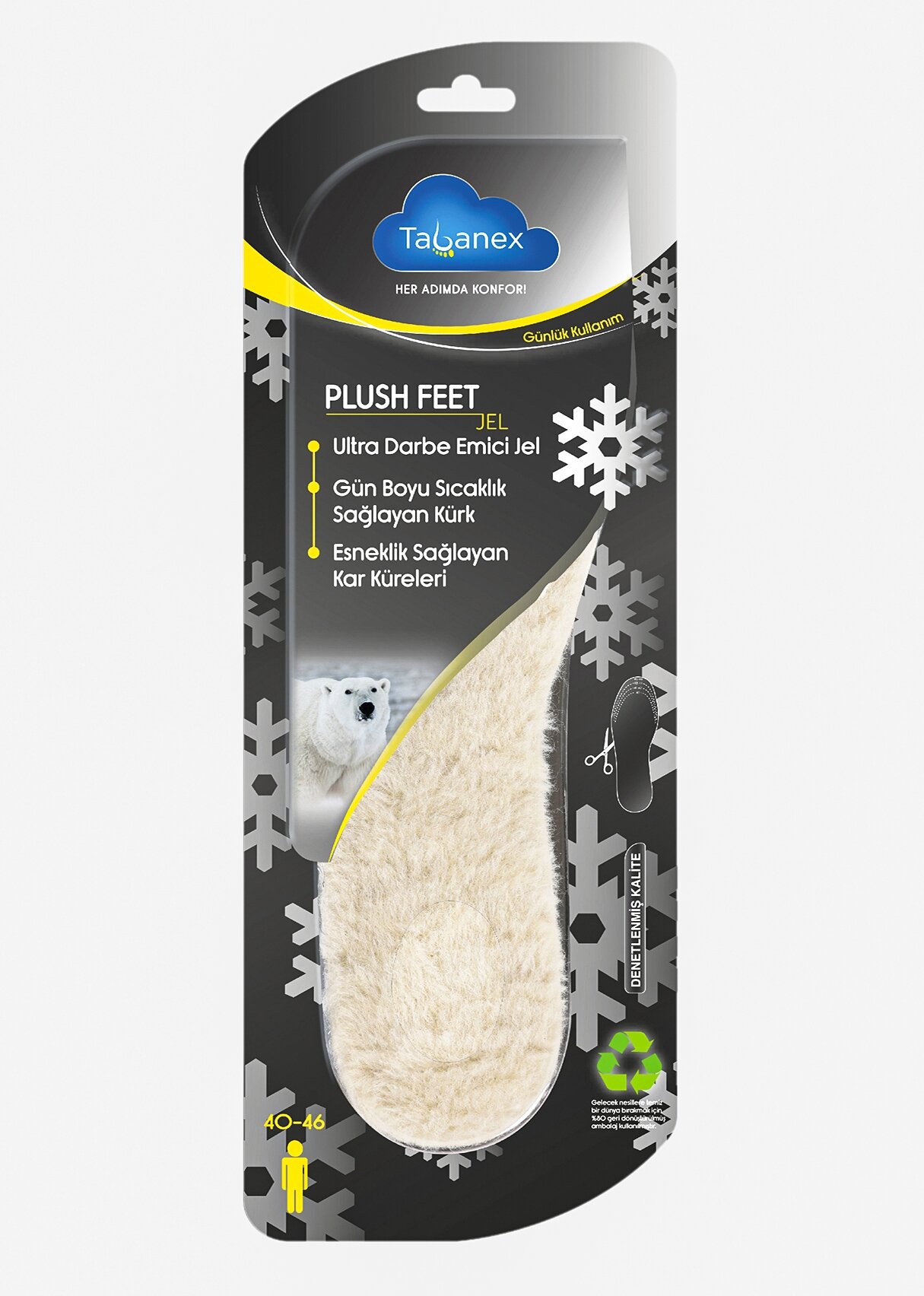   Tabanex PLUSH FEET GEL (For Men)