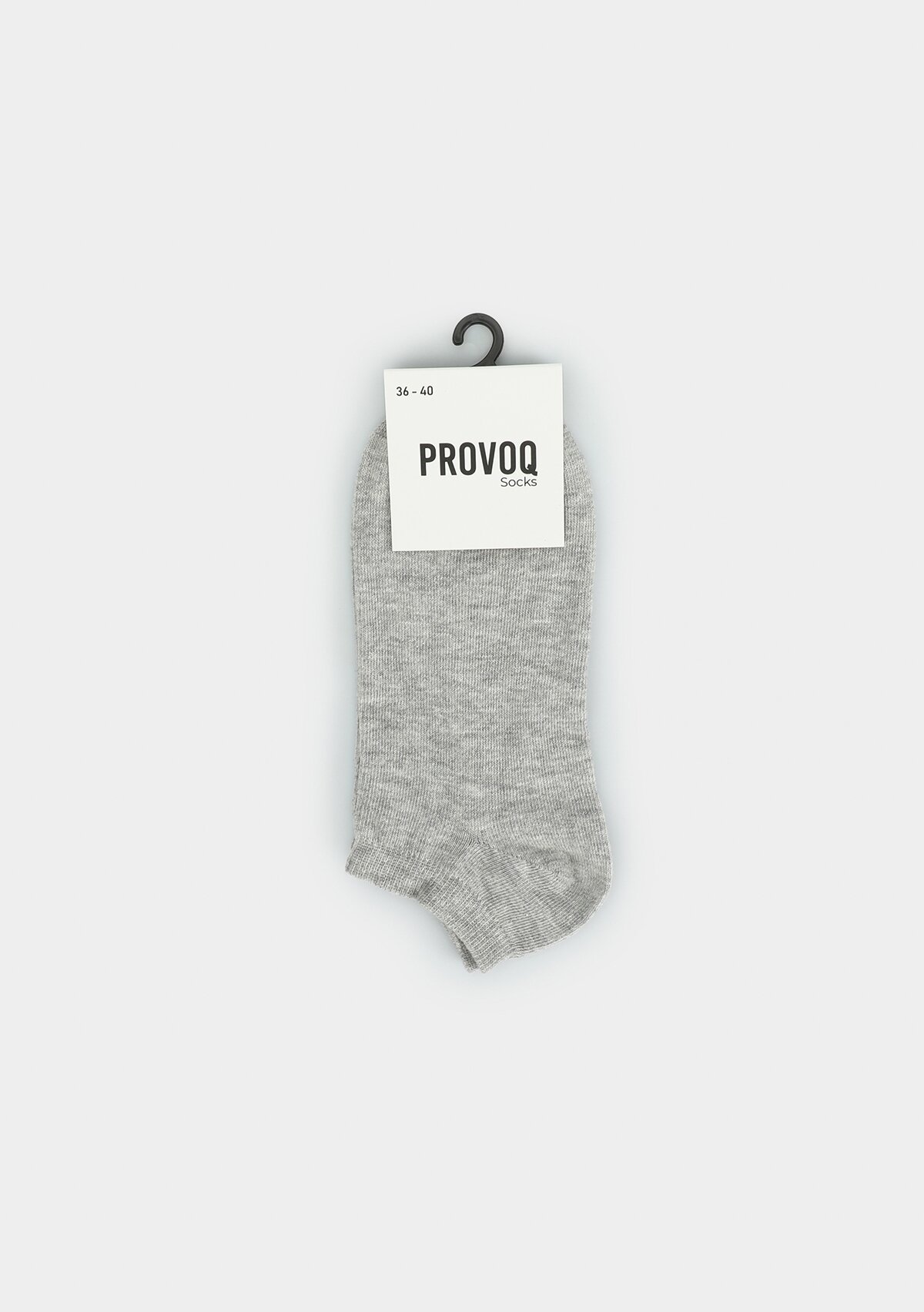 Gri  Provoq Çorap Gri Tekli 36-39