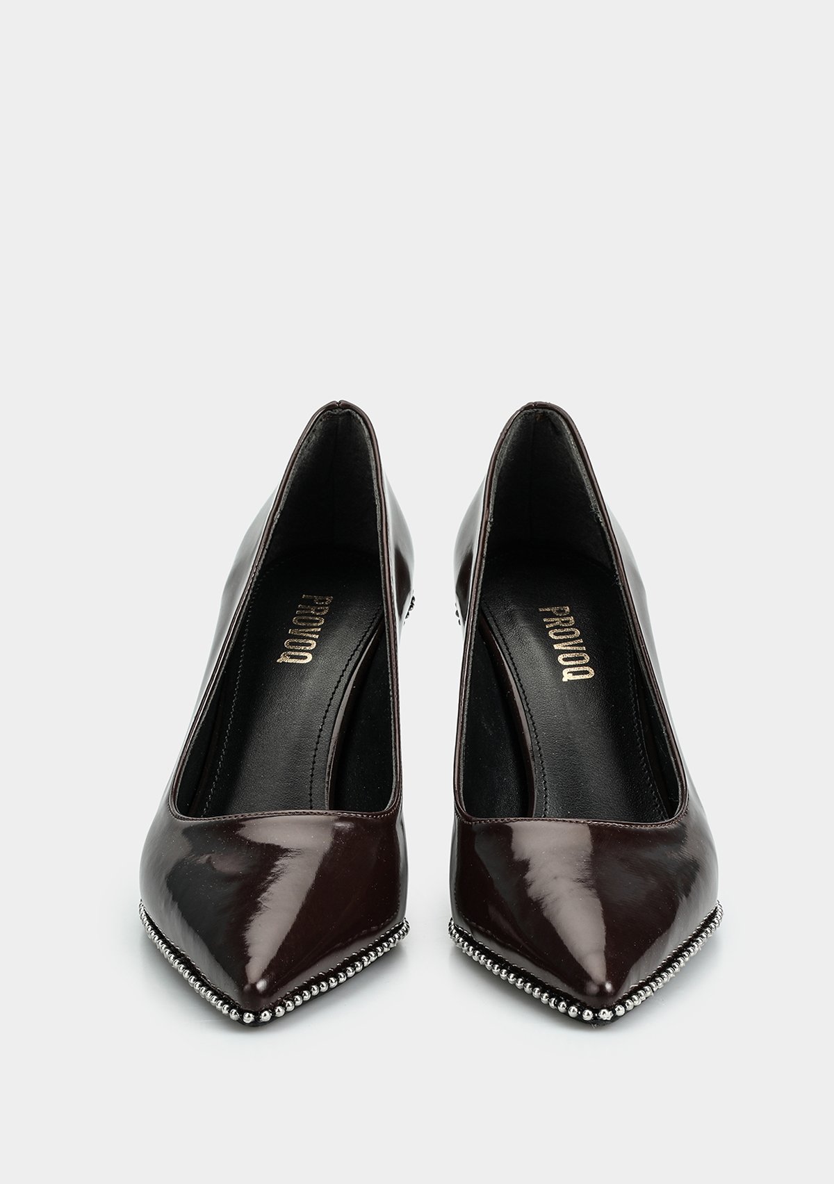 Kahve Kadın Stiletto