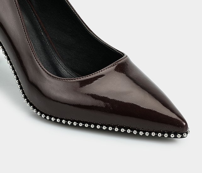 Kahve Kadın Stiletto