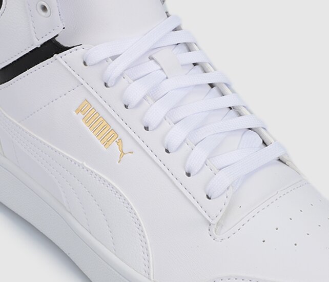 Puma Shuffle Mid Beyaz Erkek Sneaker 38074801
