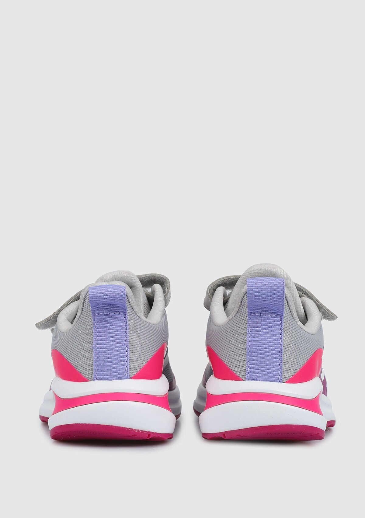 adidas Fortarun Double Strap Kids Trainers - Girls - Grey/White/Shock –  McKeever Sports IE