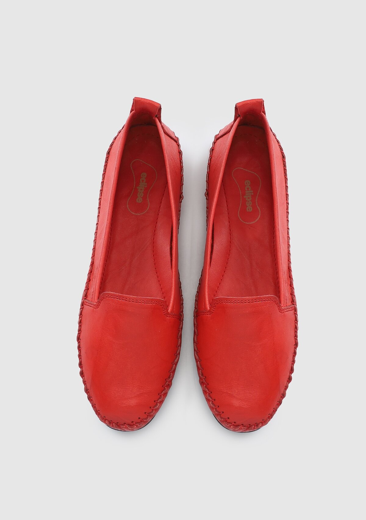 Eclipse Kırmızı Deri Kadın Ayakkabı