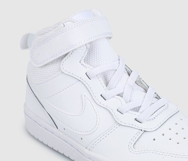 Nike Court Borough Mid Beyaz Unisex Spor Ayakkabısı Cd7783-100