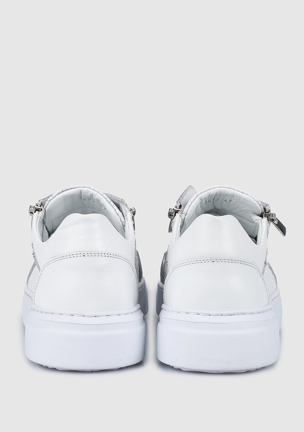 Beyaz Deri Erkek Sneaker