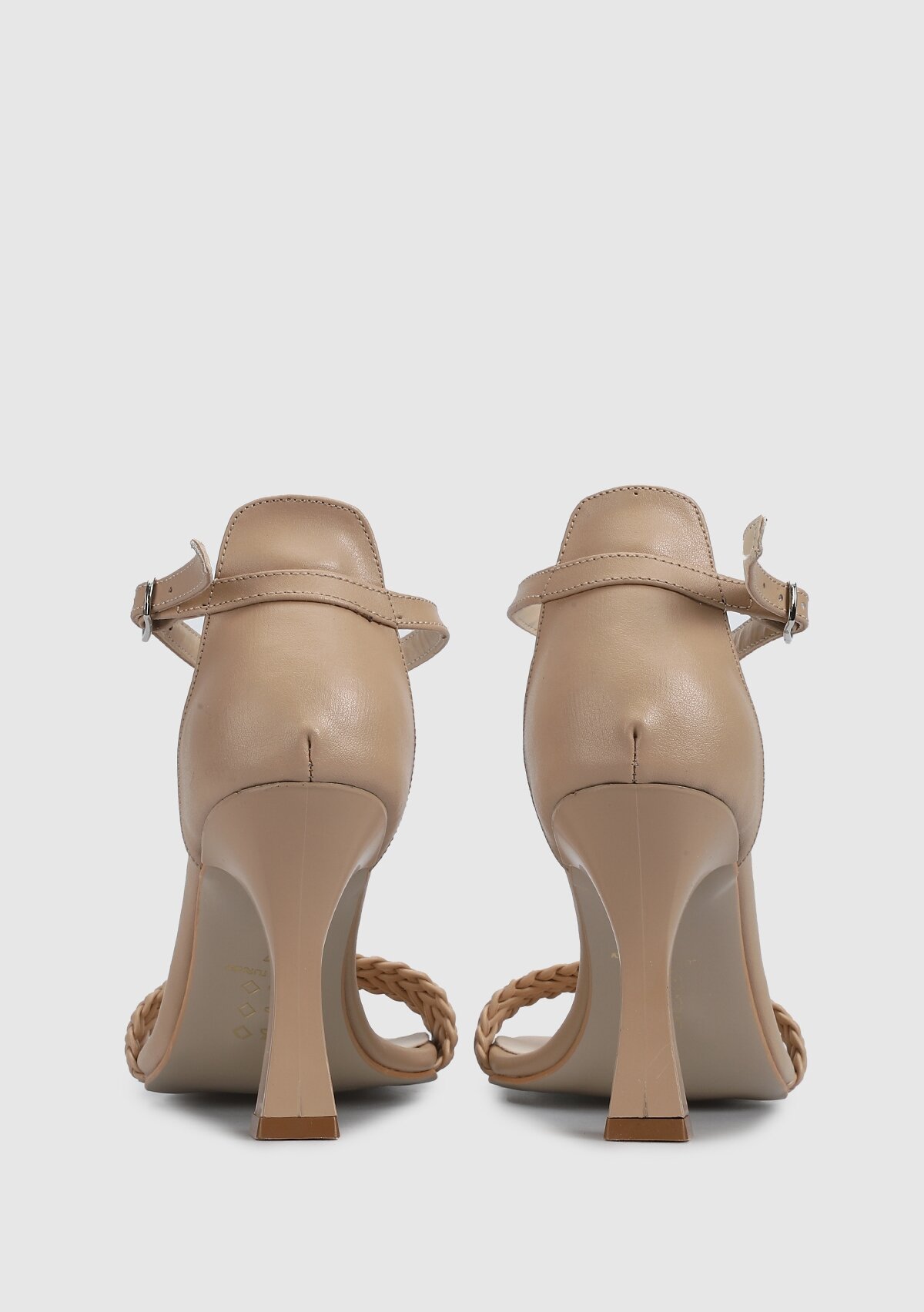 Nude Kadın Topuklu Sandalet